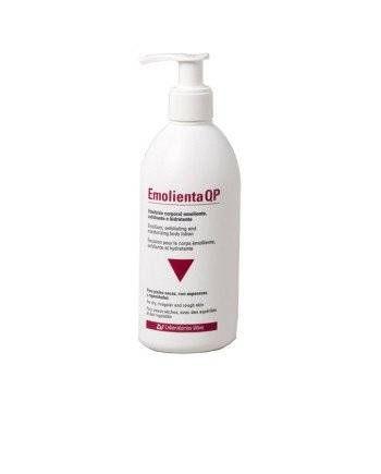 EMOLIENTA QP emulsión corporal emoliente, exfoliante e hidratante 300 ml