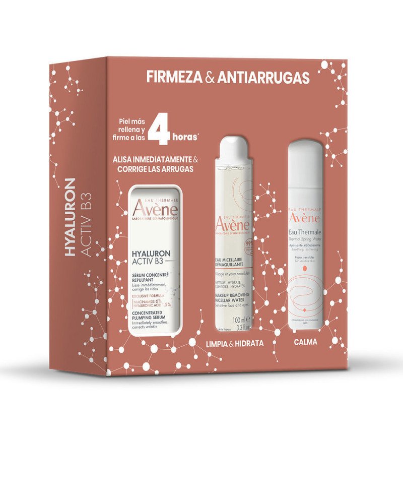 HYALURON ACTIV B3 SÉRUM + MICELAR + AGUA TERMAL LOTE 3 pz