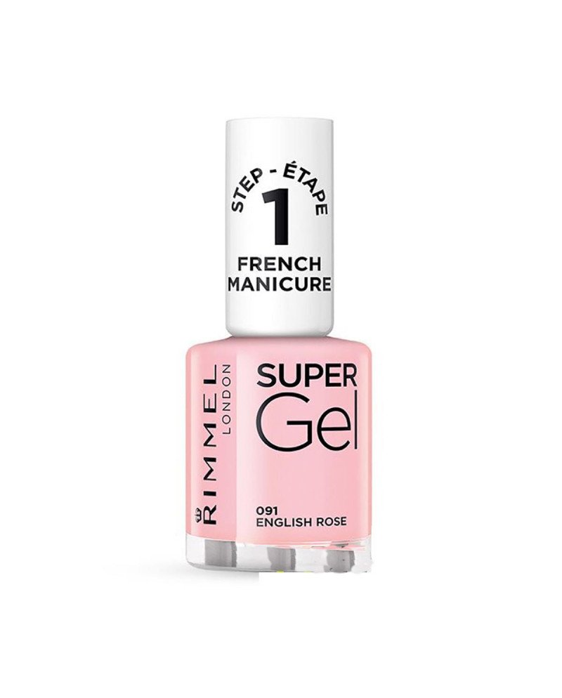 Rimmel London Super Gel French Manicure 091 English Rose