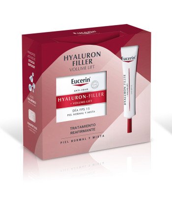 HYALURON FILLER + VOLUME-LIFT DÍA PIEL NORMAL MIXTA ESTUCHE 2 pz