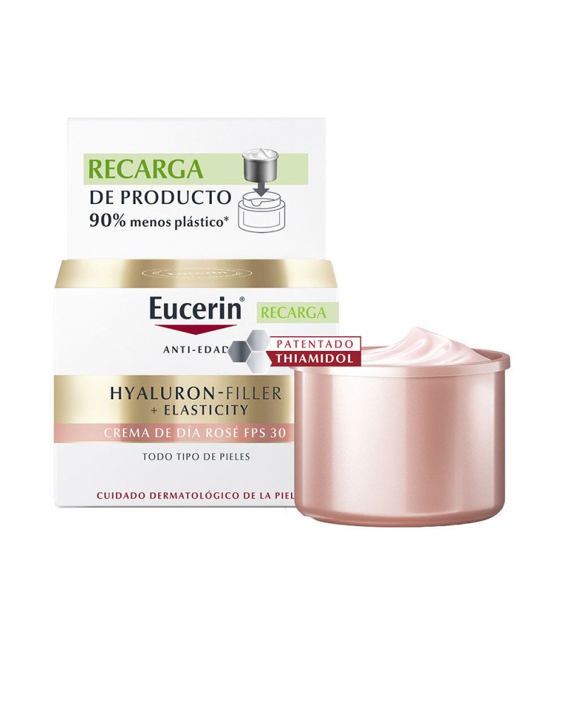 HYALURON-FILLER + elasticity rosé crema día SPF30 recarga 50 ml