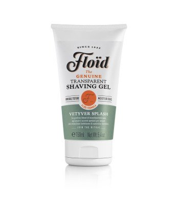 FLOÏD gel de afeitar transparente vetyver splash 150 ml
