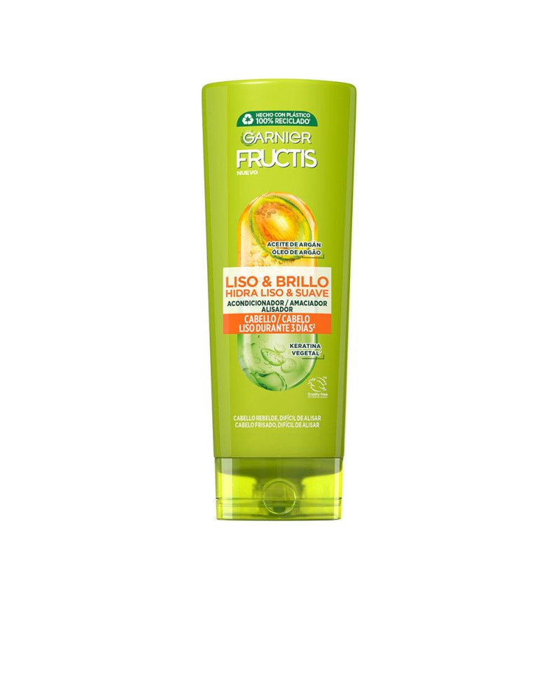 FRUCTIS LISO & BRILLO acondicionador 250 ml