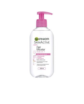 SKINACTIVE gel micelar todo en 1 200 ml