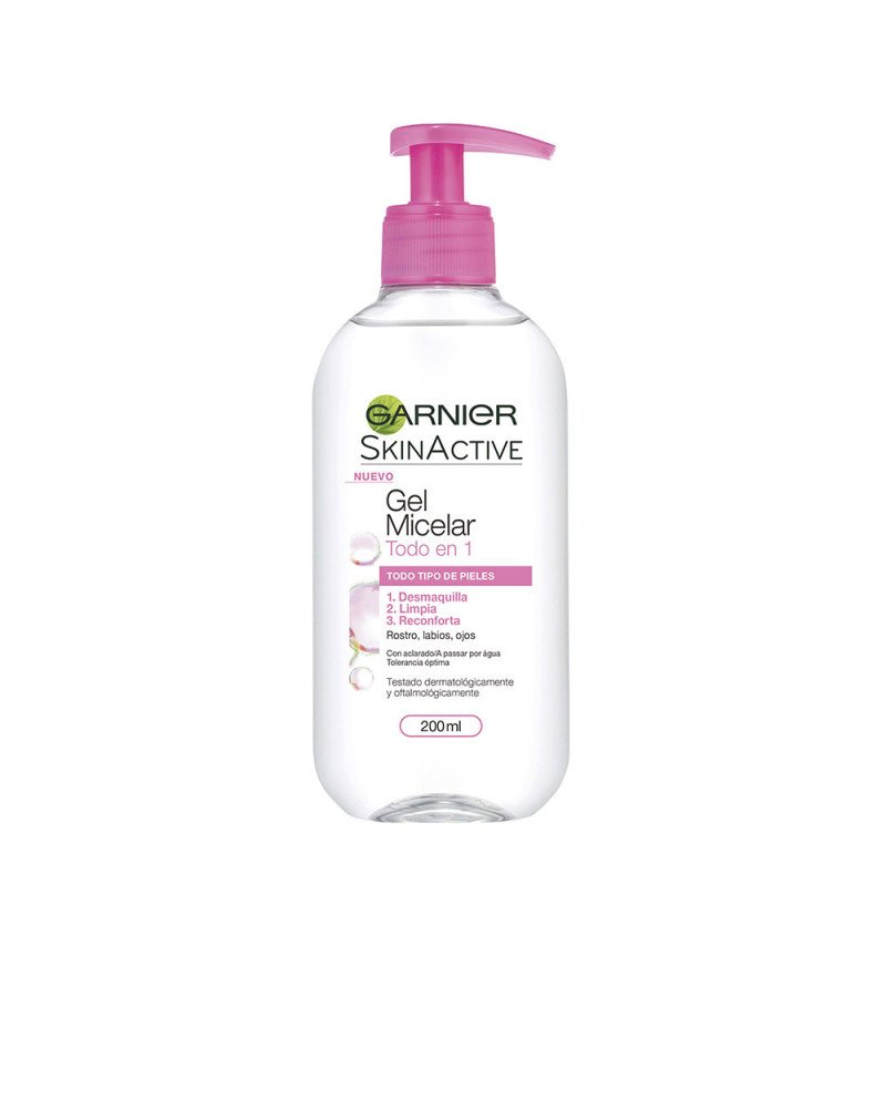 SKINACTIVE gel micelar todo en 1 200 ml