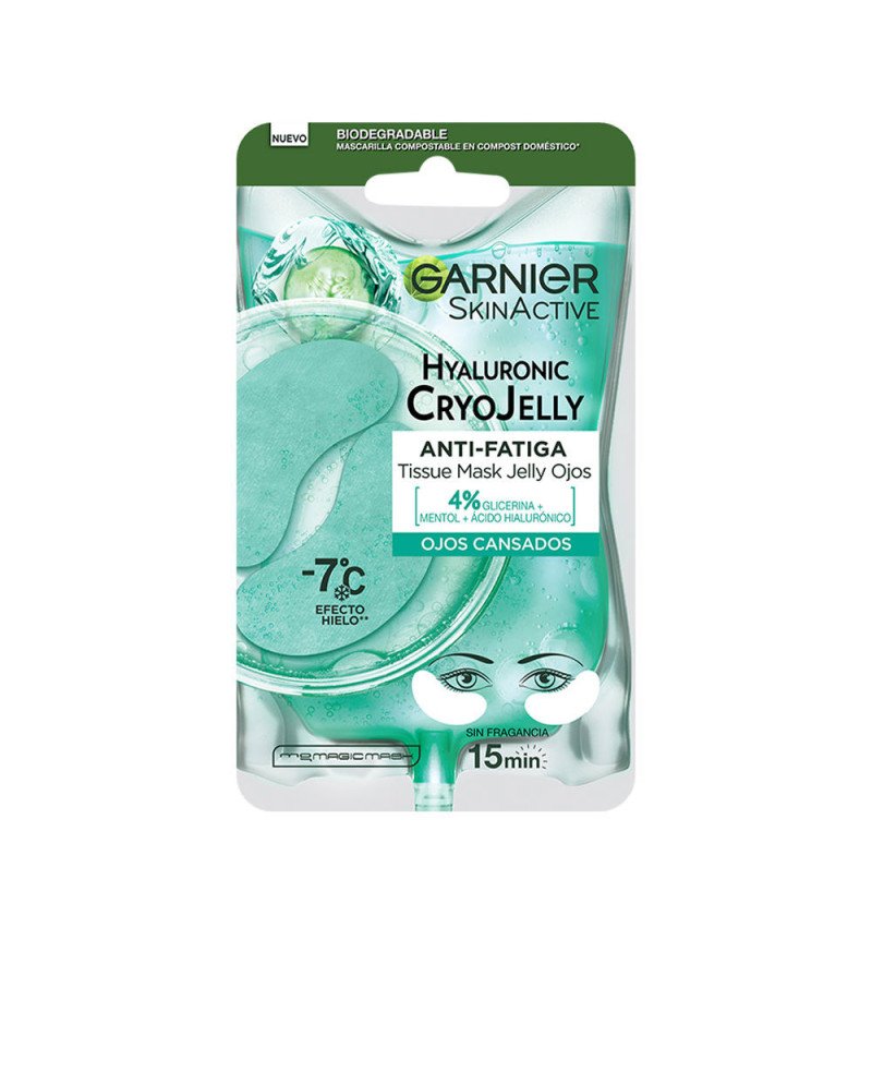 SKINACTIVE mascarilla hyaluronic cryojelly antifatiga ojos cansados efecto hielo 5 gr