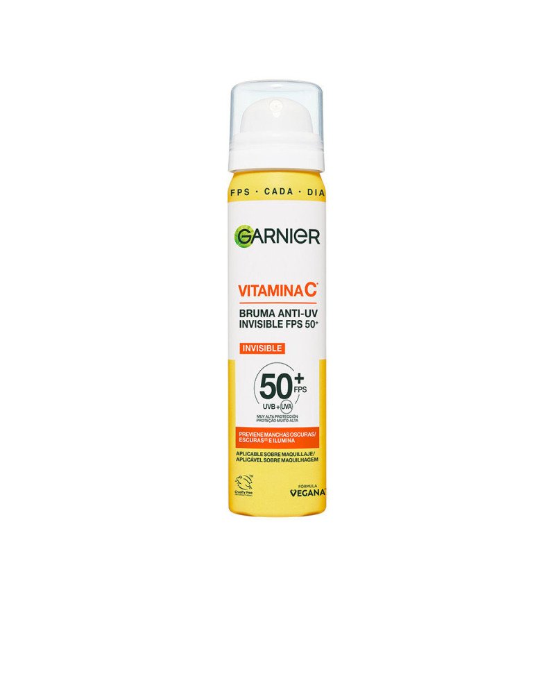 VITAMINA C bruma anti-uv invisible SPF50+ previene manchas oscuras e ilumina 75 ml