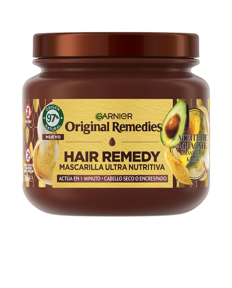 ORIGINAL REMEDIES mascarilla aguacate y karite 300 ml