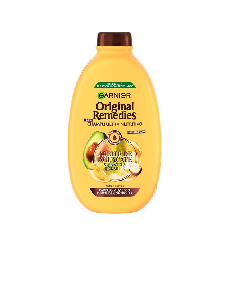 ORIGINAL REMEDIES champú aguacate y karité 600 ml