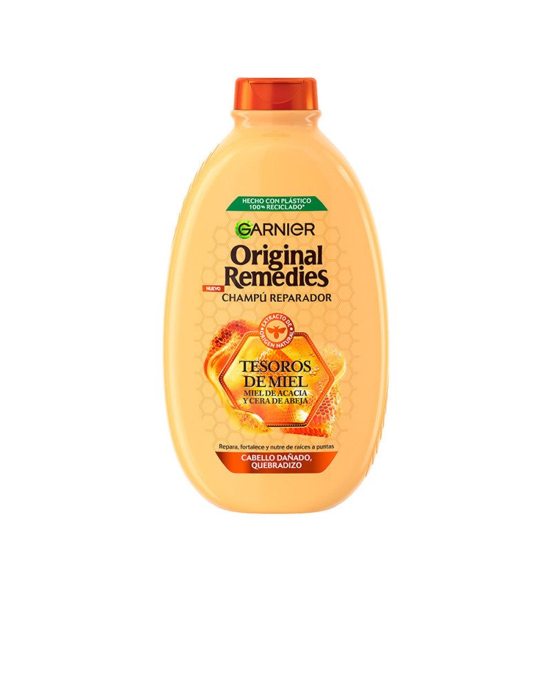ORIGINAL REMEDIES champú tesoros de miel 600 ml