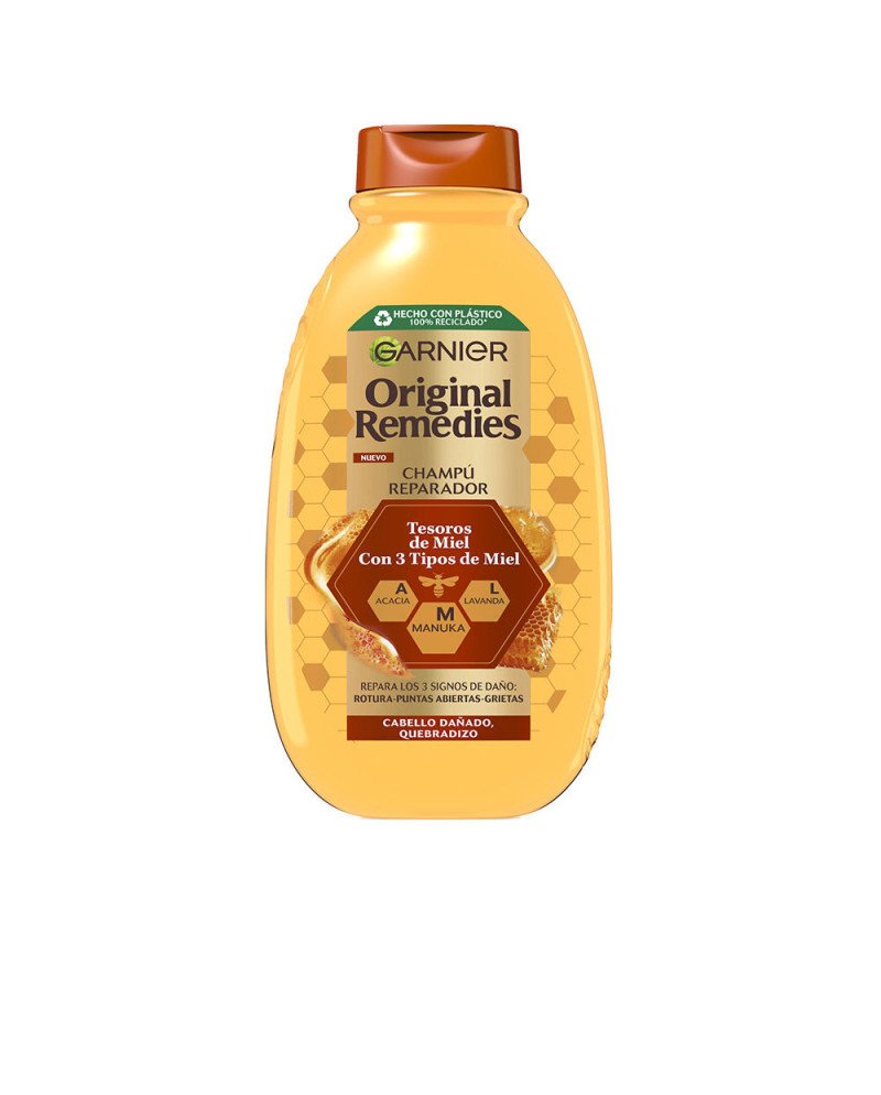 ORIGINAL REMEDIES champú tesoros de miel 400 ml