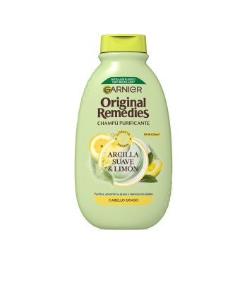 ORIGINAL REMEDIES champú arcilla suave y limón 400 ml