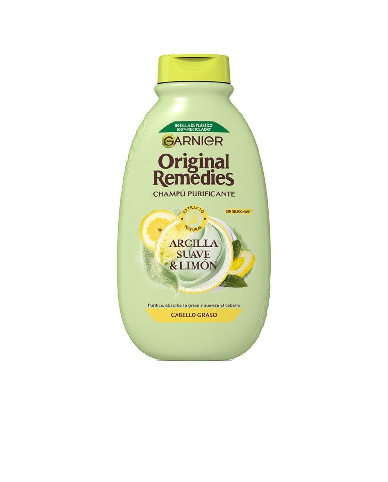 ORIGINAL REMEDIES champú arcilla suave y limón 400 ml