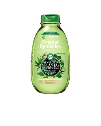 ORIGINAL REMEDIES champú té verde y 5 plantas beneficiosas 400 ml
