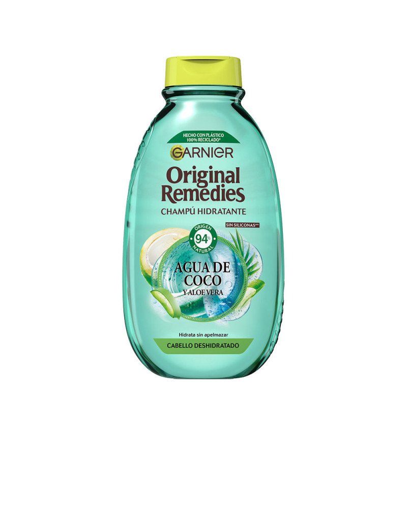 ORIGINAL REMEDIES champú agua de coco 400 ml