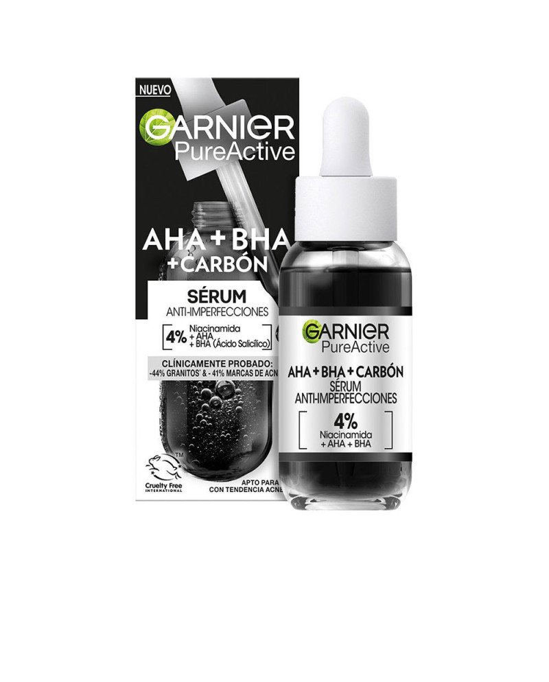 PURE ACTIVE AHA + BHA + CARBÓN sérum anti-imperfecciones 30 ml