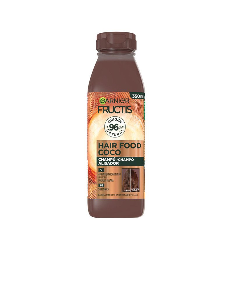 FRUCTIS HAIR FOOD MACADAMIA champú alisador 350 ml