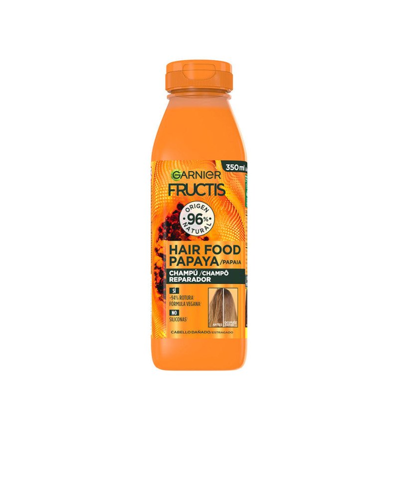 FRUCTIS HAIR FOOD PAPAYA champú reparador 350 ml
