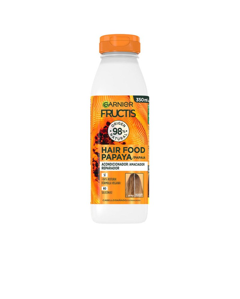 FRUCTIS HAIR FOOD PAPAYA acondicionador reparador 350 ml