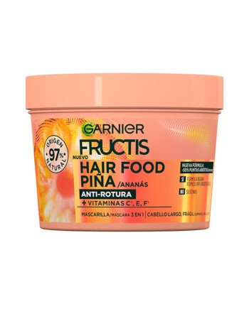 FRUCTIS HAIR FOOD PIÑA mascarilla anti-rotura 350 ml