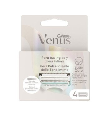 GILLETTE VENUS INTIMA cargador 4 recambios
