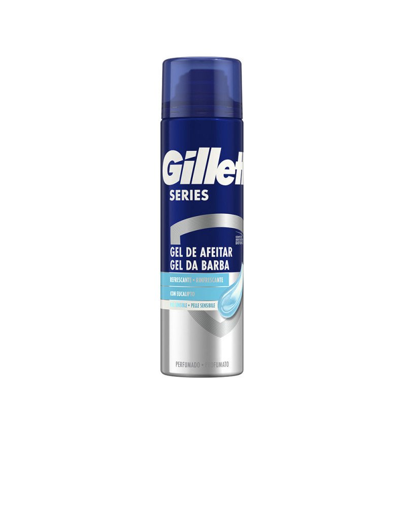 GILLETTE SERIES gel de afeitar refrescante piel sensible 200 ml