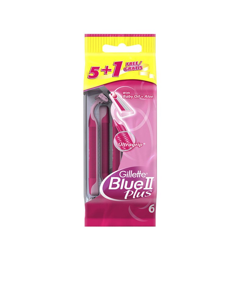 GILLETTE VENUS BLUE II PLUS cuchillas depilación desechables 6 u