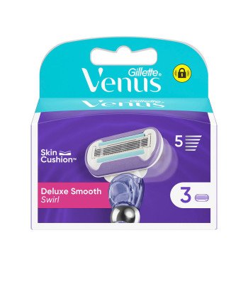 GILLETTE VENUS SWIRL SMOOTH cargador 3 recambios