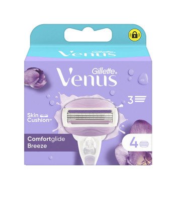 GILLETTE VENUS BREEZE cargador 4 recambios