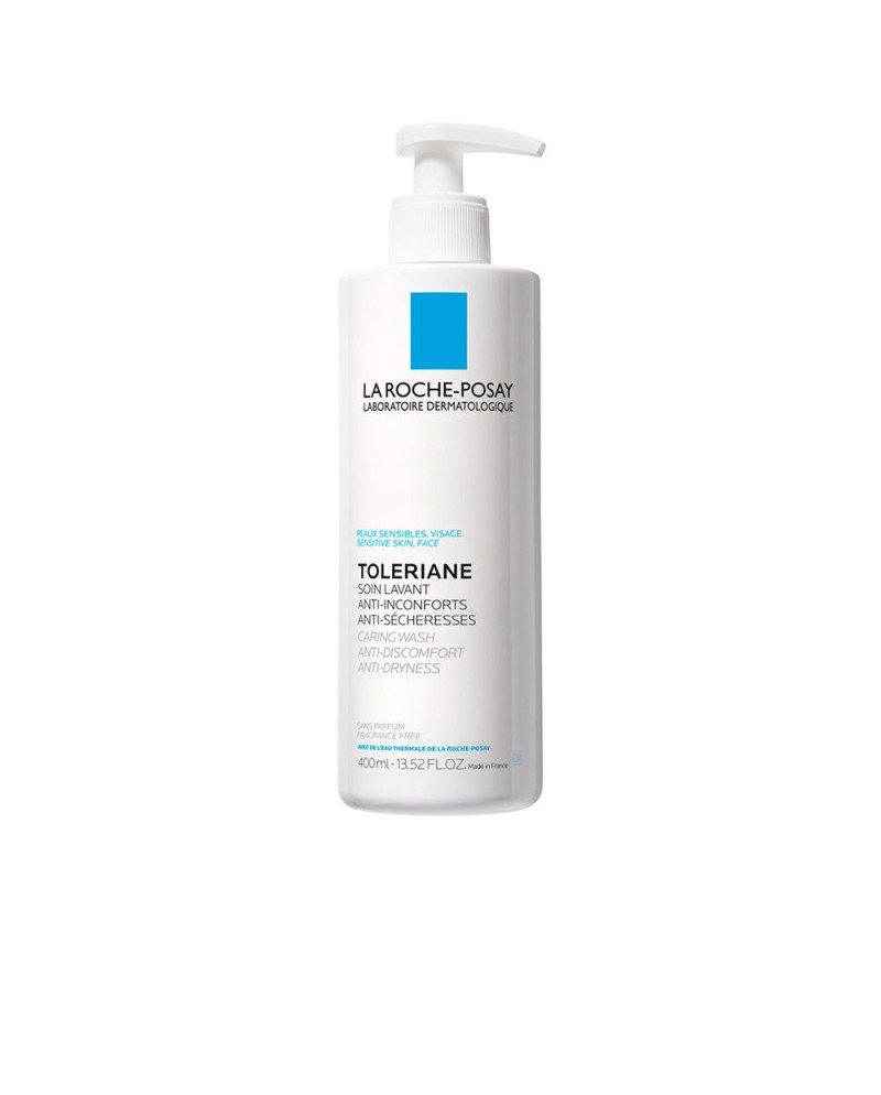 TOLERIANE crema limpiadora facial para piel muy sensible y seca no irrita 400 ml