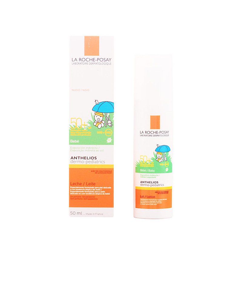 ANTHELIOS DERMO-PEDIATRICS leche bebé protector solar para bebé, SPF50+ 50 ml