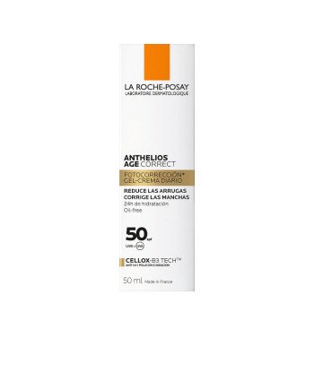 ANTHELIOS AGE CORRECT fotocorrección diario con ácido hialurónico y niacinamida SPF50 50 ml