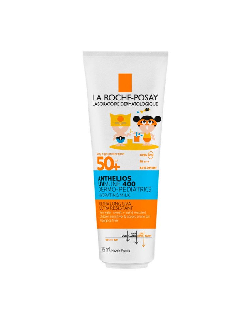 ANTHELIOS UV-MUNE 400 DERMOPEDIATRICS leche protector solar para niños SPF50+ 250 ml