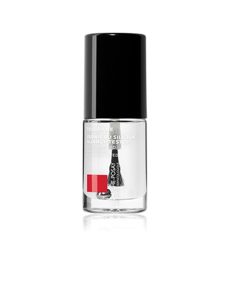 TOLERAINE SILICIUM laca de uñas fortalecedora y protectora solar, todo tipo de uñas 6 ml