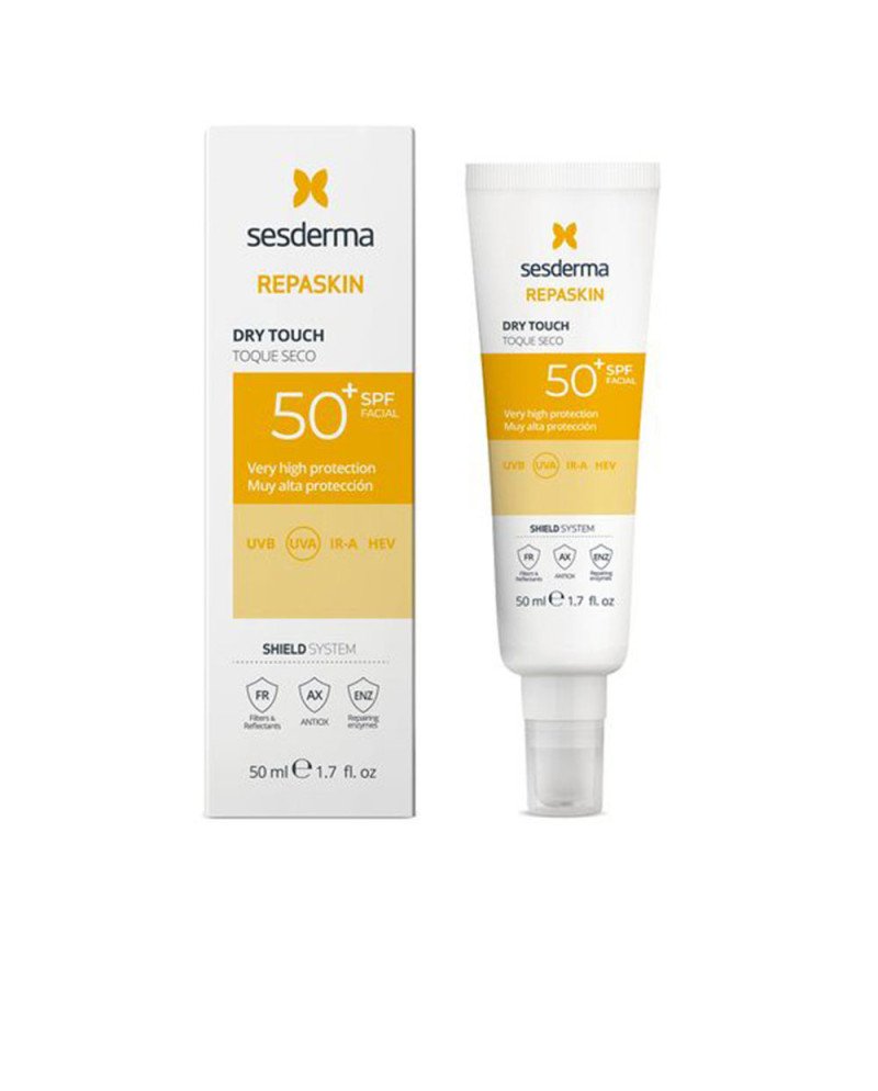 REPASKIN FACIAL fotoprotector toque seco SPF50+ 50 ml