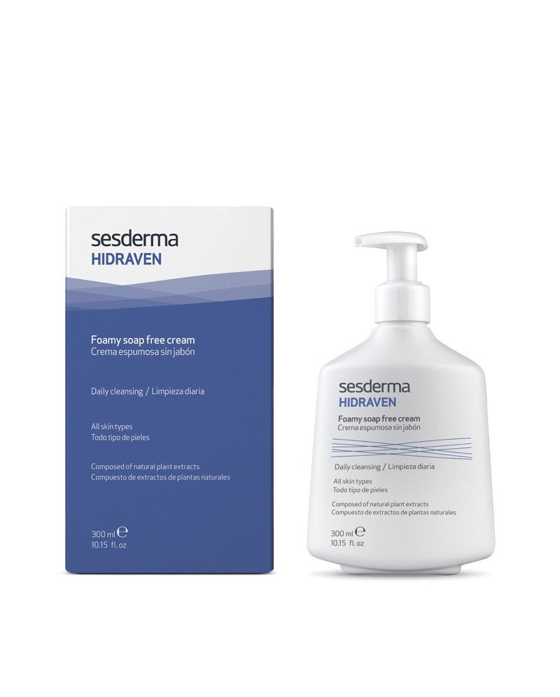 HIDRAVEN crema espumosa sin jabón 300 ml