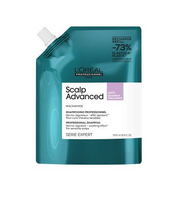 SCALP ADVANCED champú cuero cabelludo sensible recarga 500 ml