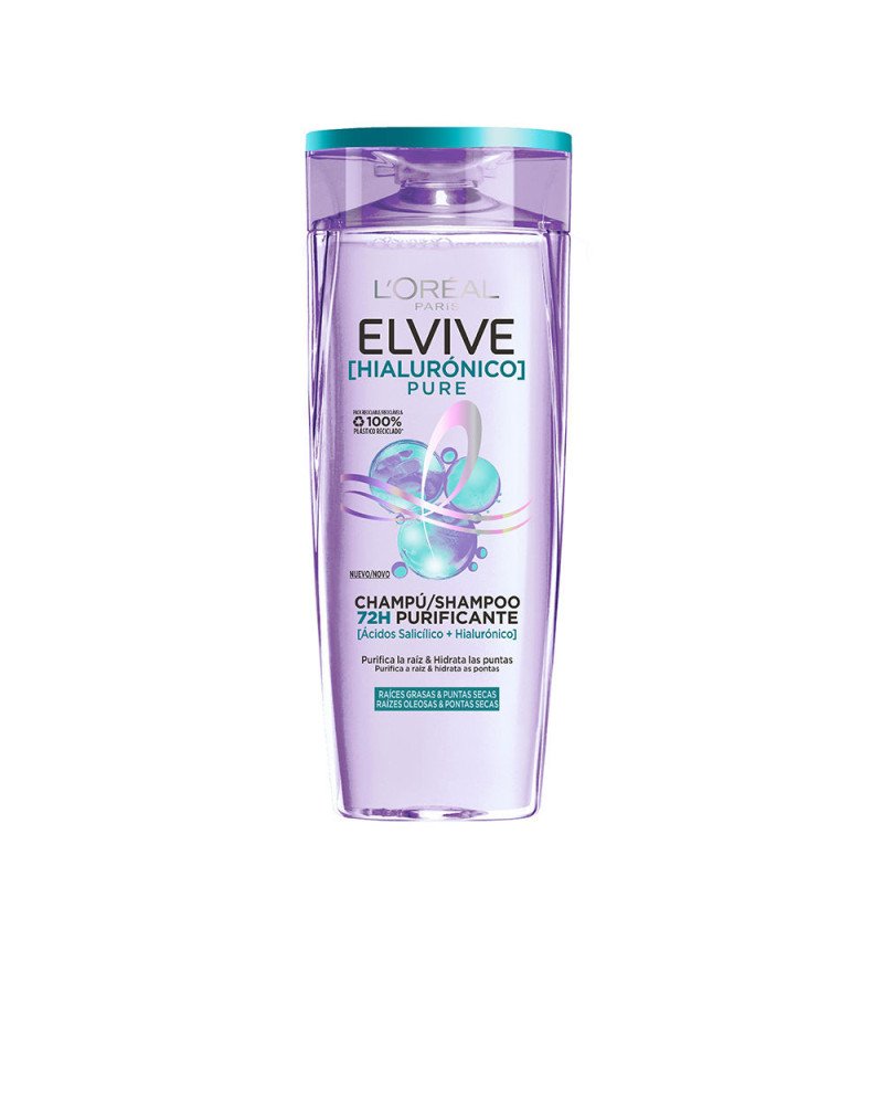 ELVIVE HIALURÓNICO PURE champú 380 ml