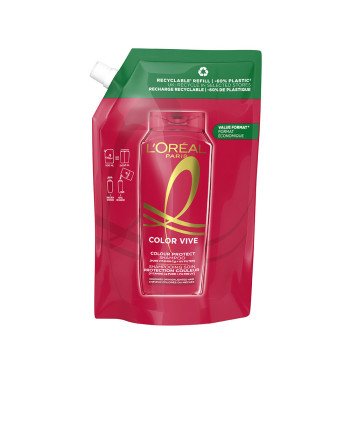 ELVIVE COLOR-VIVE champú protector recarga eco pack 500 ml
