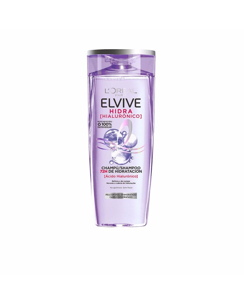 ELVIVE HIDRA HIALURÓNICO champú 72h hidratación 370 ml