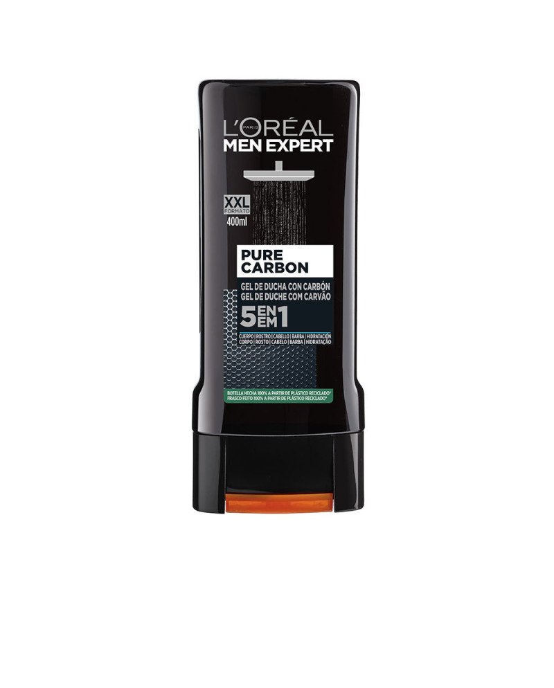 MEN EXPERT pure carbon gel de ducha 5 en 1 400 ml