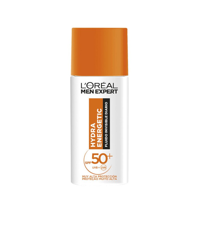 MEN EXPERT hydra energetic fluido invisible diario SPF50+ 50 ml