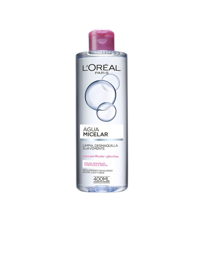 AGUA MICELAR SUAVE pieles sensibles 400 ml