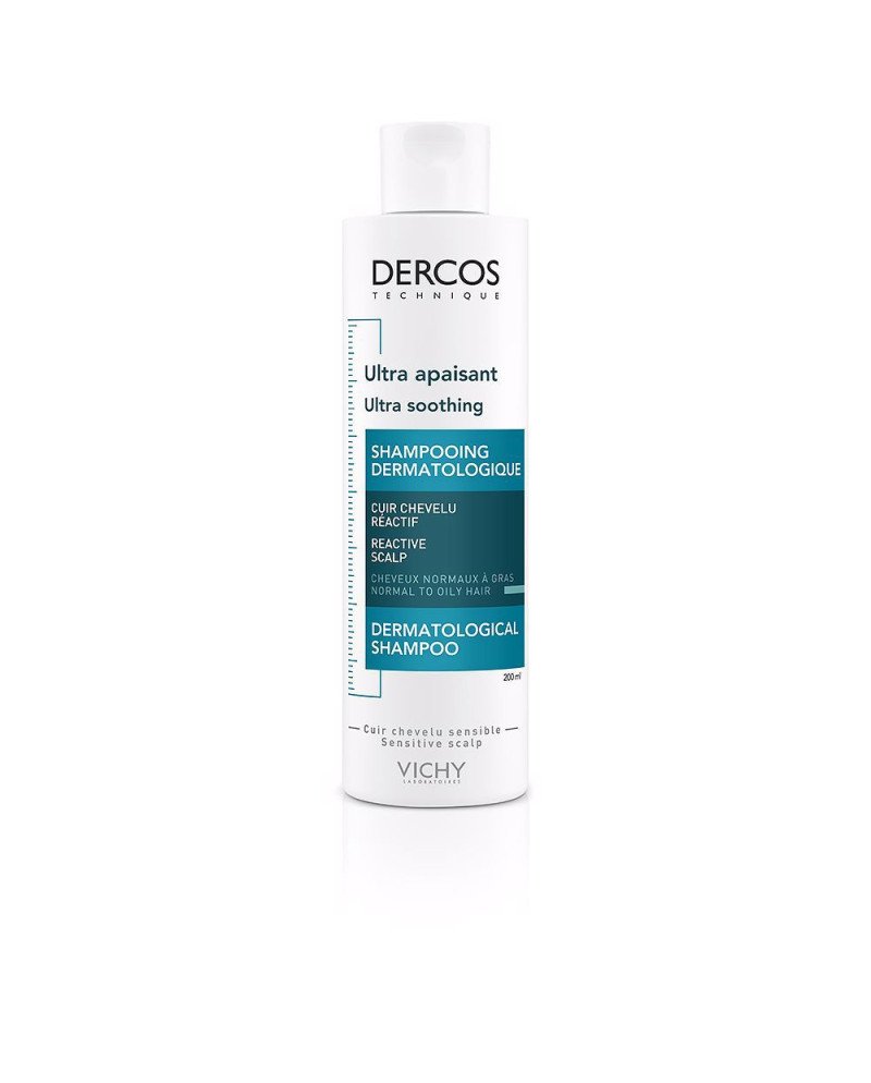 DERCOS champú ultra calmante graso 200 ml
