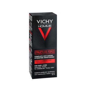 HOMME STRUCTURE FORCE crema global hidratante antiedad 50 ml