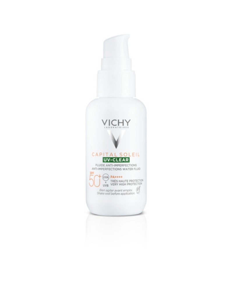 CAPITAL SOLEIL UV CLEAR fluido fotoprotector diario SPF50+ 40 ml
