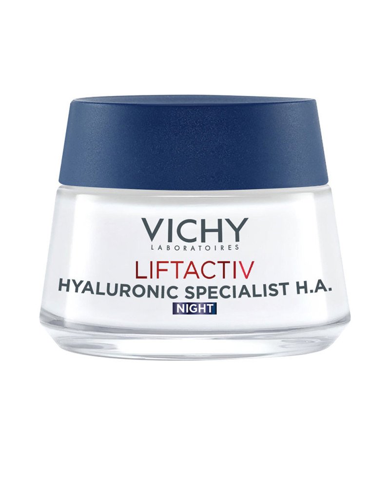 LIFTACTIV HYALURONIC SPECIALIST H.A. crema de noche reafirmante con ácido hialurónico 50 ml