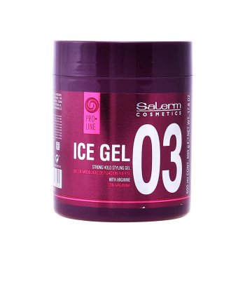 ICE GEL strong hold styling gel 500 ml