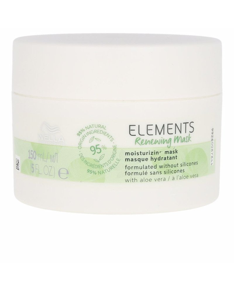 ELEMENTS Mascarilla Hidratante Renovadora Sin Siliconas Todo tipo de Cabellos 150 ml