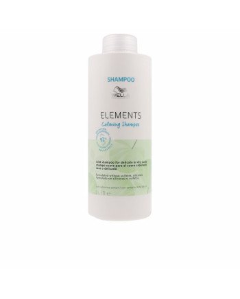 ELEMENTS Champú natural Calmante para cuero cabelludo seco o delicado 1000 ml